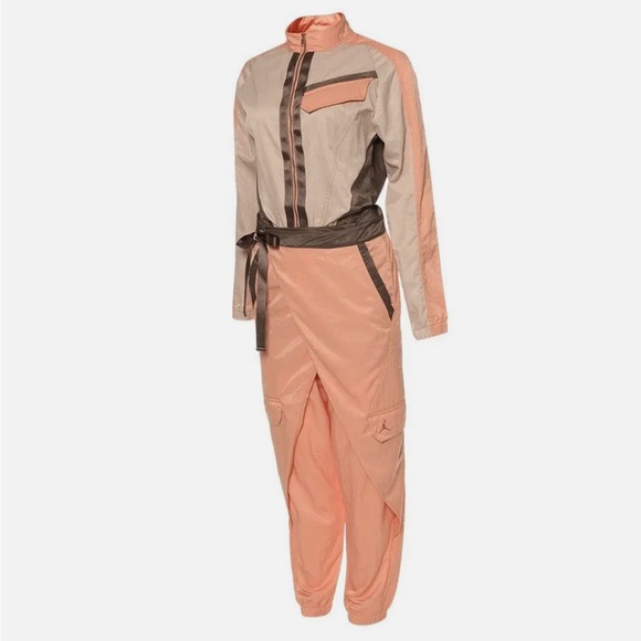Nike Pants - Nike W Air Jordan Future Primal Flightsuit Jumpsuit Pink DA1517